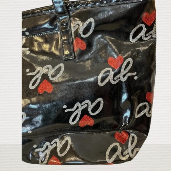 Agnes B. Limited edition, AB glitter heart tote bag. - Picture 2 of 16